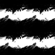 © taninka - Hand Drawn Illustration Black Stripes On White Background Pattern