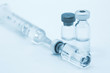 © Nitiphol - Vaccine with hypodermic syringe and needle