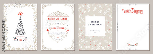 Cuadros en Lienzo Business and Corporate Holiday Cards.