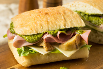 Wall Mural - Homemade Italian Panino Sandwich