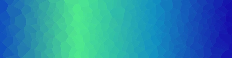 Abstract Ocean Voronoi trianglify Generative Art background illustration