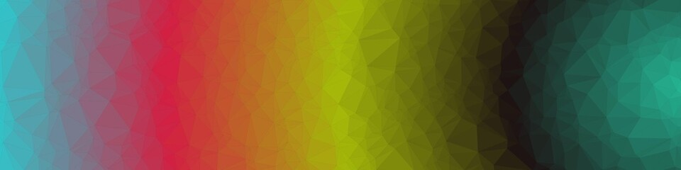 Abstract Ocean Voronoi trianglify Generative Art background illustration
