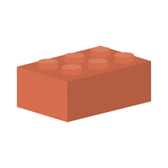 Sticker - puzzle block baby toy icon