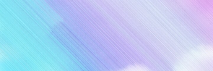 Aufkleber - abstract digital web site banner background with lavender blue, sky blue and baby blue colors and space for text and image