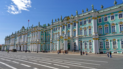 Wall Mural - Le musée de l’Ermitage, Saint-Petersbourg, Russie