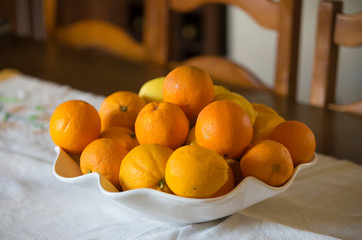 Oranges on market stall. Bunch of bright color oranges. Texture background ripe juicy fruits oranges. Product Image Tropical Oranges Fruit