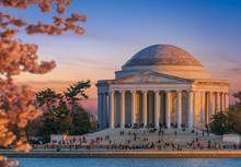 The Jefferson Memorial In Washington, DC