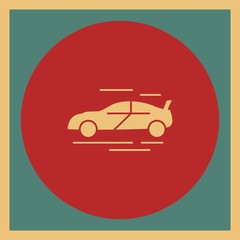 Sticker - Car icon for your project