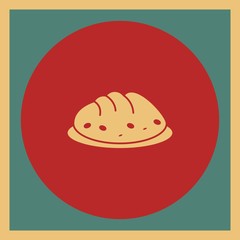 Wall Mural -  Loaf of Bread icon for your project