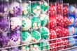 © davit85 - Decoration items for Thanksgiving and Christmas seasons in different designs and colors are displayed