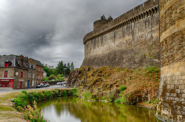 Fougères castle in Normandy tourist attraction