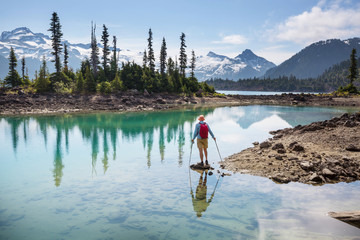 Wall Mural - Garibaldi lake