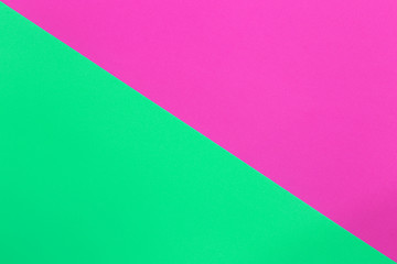 Wall Mural - Green and Pink of Cardboard art paper.