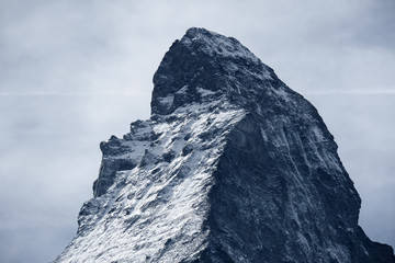  The Matterhorn is the Mountain of Mountains. Shaped like a jagged tooth, it straddles the main watershed and border between Switzerland and Italy. 