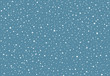 Snowfall texture for flat design. Evenly falling snow.