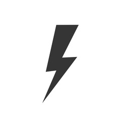 Wall Mural - lightning icon - vector.