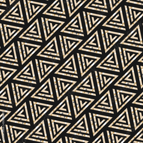 Abstract seamless geometric pattern. Images for the design of home textiles a...