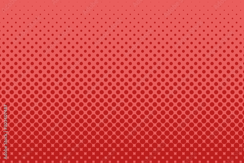 Poster Vector Simple Comic Book Background Halftone Pattern In