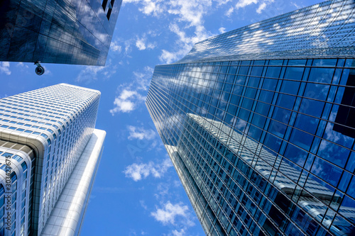 Fotomural Skyscrapers of Frankfurt City