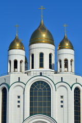 Sticker - Domes of Cathedral of Christ the Saviour. Kaliningrad, Russia