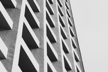 Modern Architecture, Image On Black And White