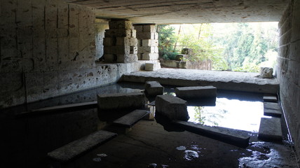 Wall Mural - Japanese Oya stone quarry site