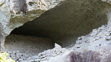 Wall Mural - Japanese Oya stone quarry site