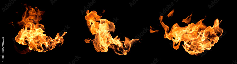 Flame heat fire - obrazy, fototapety, plakaty 