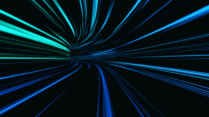 Wall Mural - abstract blue background