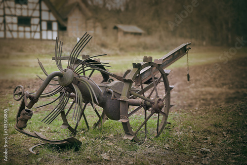 Alter Schleuder Roder Zum Kartoffel Ernten Buy This Stock Photo