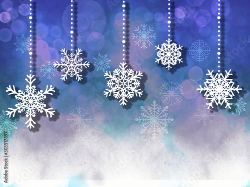 雪の結晶のオーナメント クリスマス背景イラスト Stock Photo Adobe Stock 雪の結晶のオーナメント クリスマス背景イラスト Stock Photo Adobe Stock