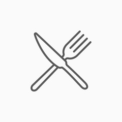 fork and knife icon