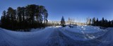Fototapeta Natura - Tatra Mountains in Winter 360 HDRI Panorama
