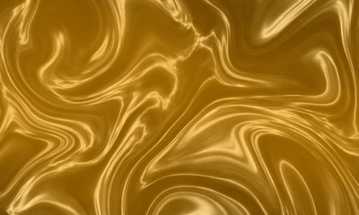 Wall Mural - Gold luxury liquid marbling paint background