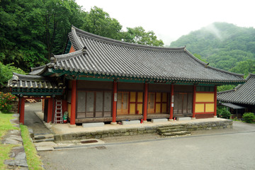 Wall Mural - Jeungsimsa Buddhist Temple of South Korea