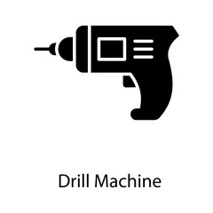 Poster - Drill Machine 