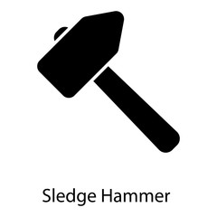 Canvas Print - Sledge Hammer 