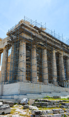 acropolis of Athens nature greece panorama ruins