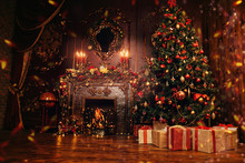 Festive Christmas Interior