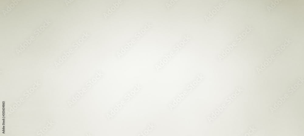 Old white paper background illustration with soft blurred texture on borders in light pale brown or beige color with blank center, plain simple elegant off white background - obrazy, fototapety, plakaty 