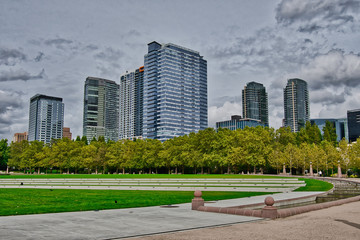 Wall Mural - 2019-09-17 BELLEVUE SKYLINE FROM DOWNTOWN