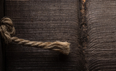 Surface of old textured wooden board for background