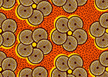 African Fashion Seamless Pattern Ornament In Vibrant Colours., Picture Art And Abstract Background, Vector Illustration File EPS10. 
