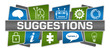 Suggestions Green Blue Squares Technology Top Bottom 