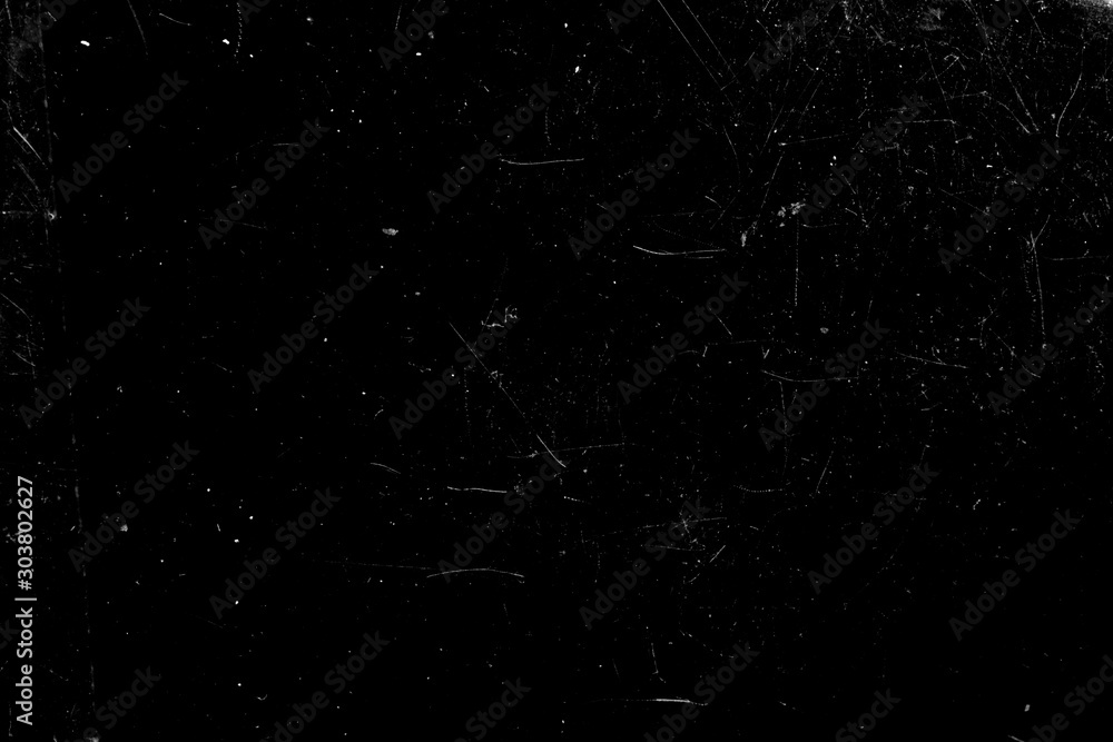 scratches isolated on a black background. template for design - obrazy, fototapety, plakaty 