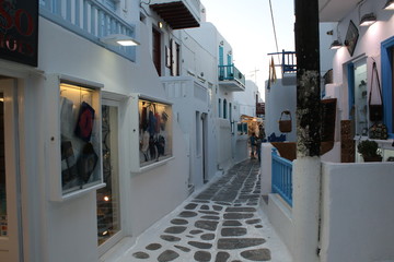 Naklejka na meble Mykonos island in the Aegean sea, Greece, Cyclades