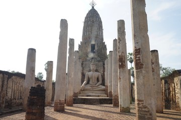 Sticker - ancient temple in angkor cambodia