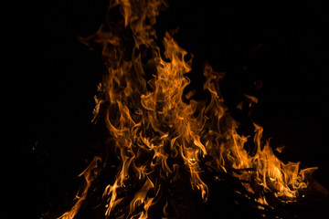 Fire flame background