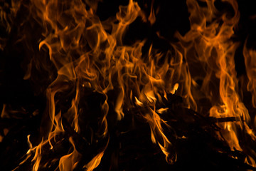 Fire flame background