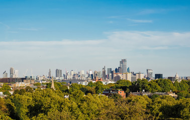 Wall Mural - View of London skyline